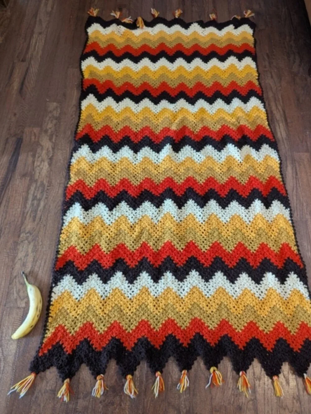 Hand Crafted vintage chevron