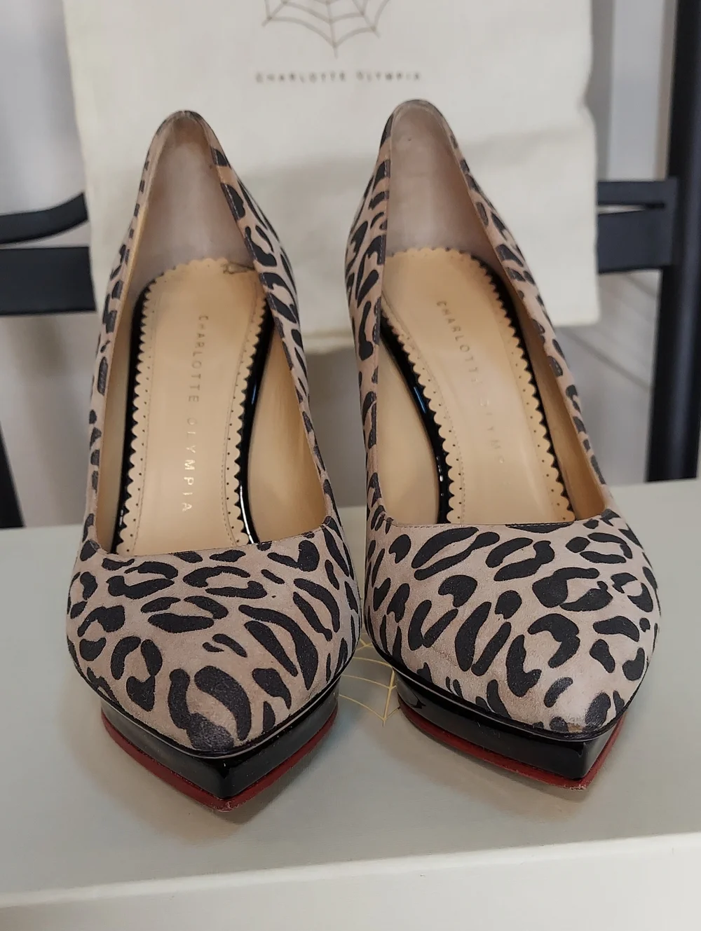 Charlotte Olympia flare crafted