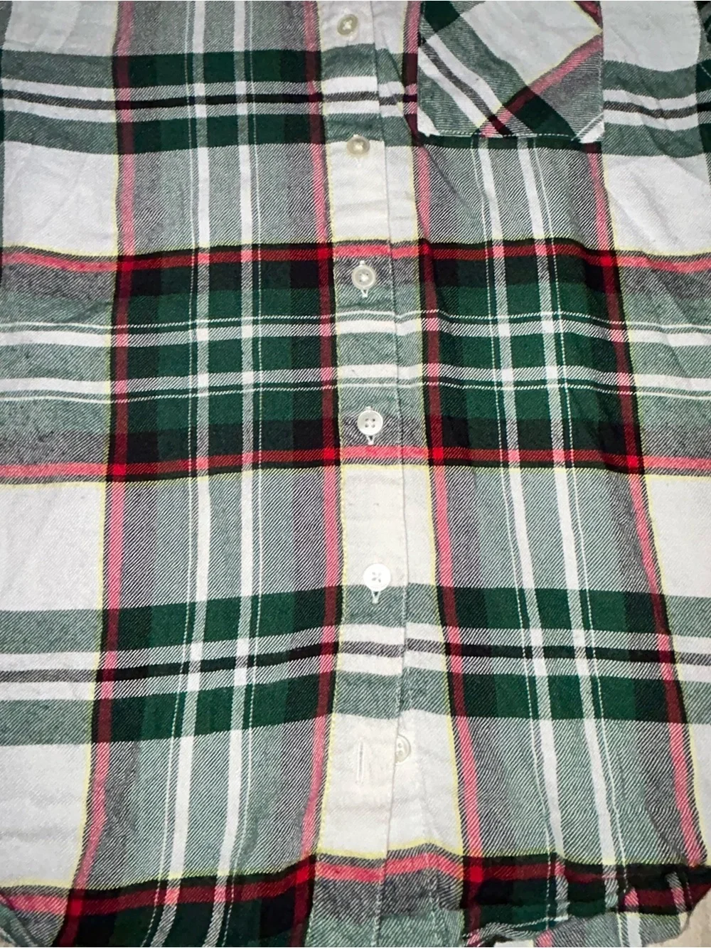 Justice lightweight plaid