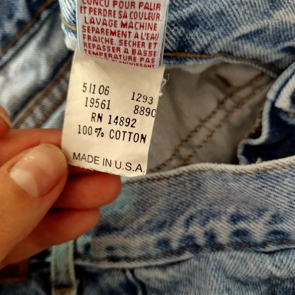 Vintage marithe francois girbaud Straight Leg jeans usa Sz 6
