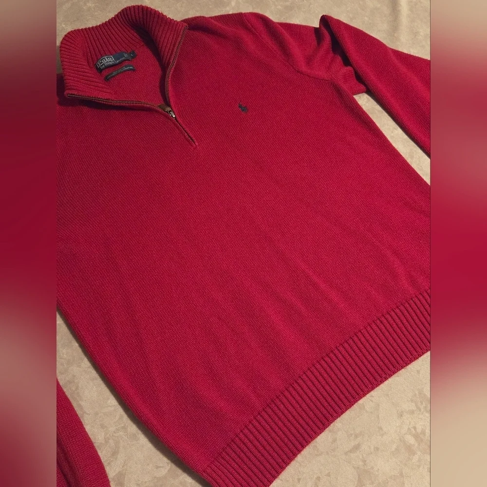 Men's Polo by Ralph Lauren Red Sweater