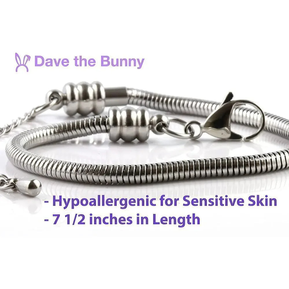 Dave The Bunny zebra jewelry