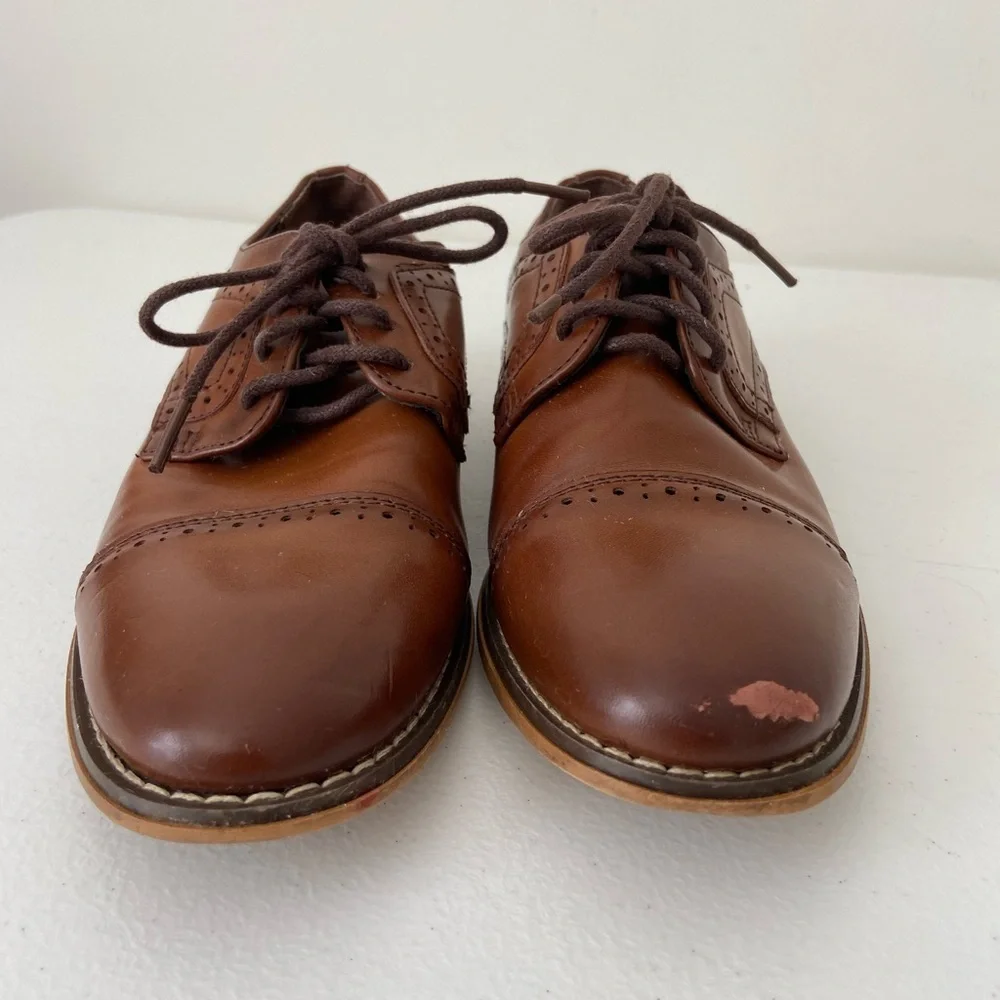 Stacy Adams boy’s Dickinson Oxford lace up shoes‎ — size 1