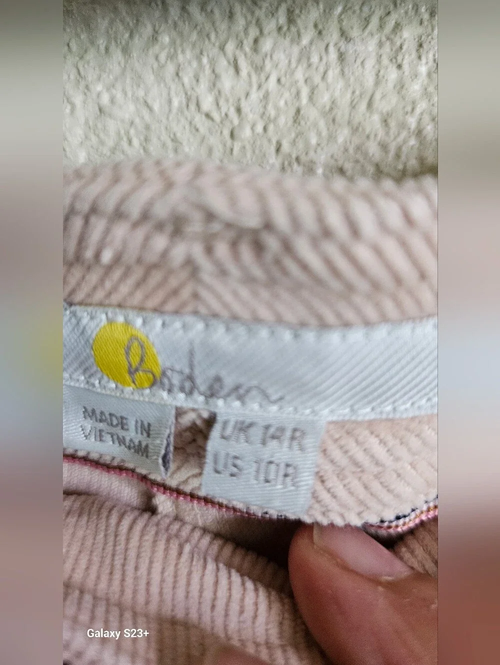 Boden soft pink