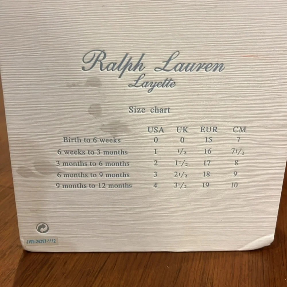 Polo Ralph Lauren new box