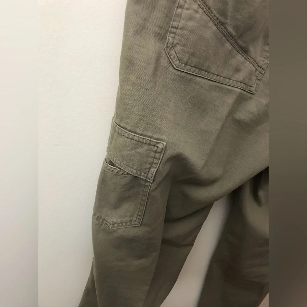 𝅺COLUMBIA Mens Cotton Easy Fit Omni Shield Classic Khaki Cargo Pants Size 36X32