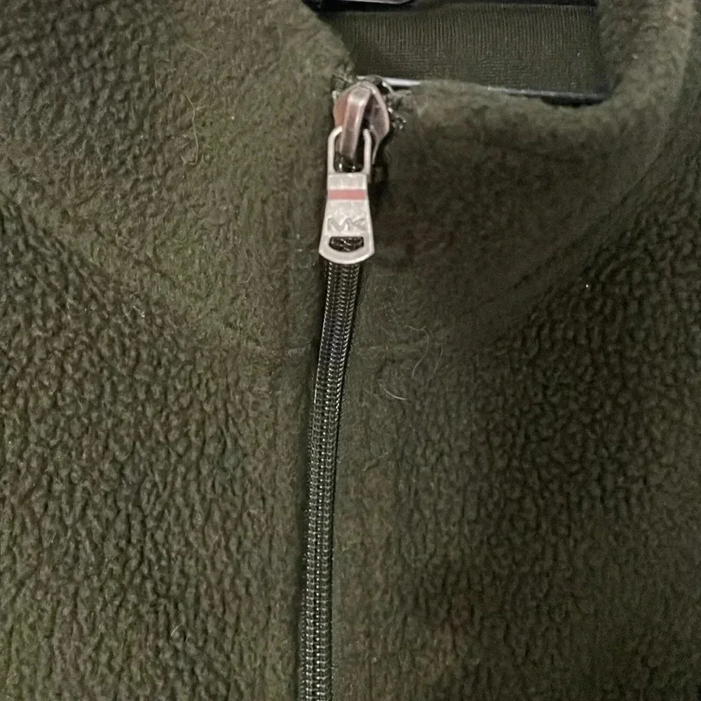 Michael kors full zip vest