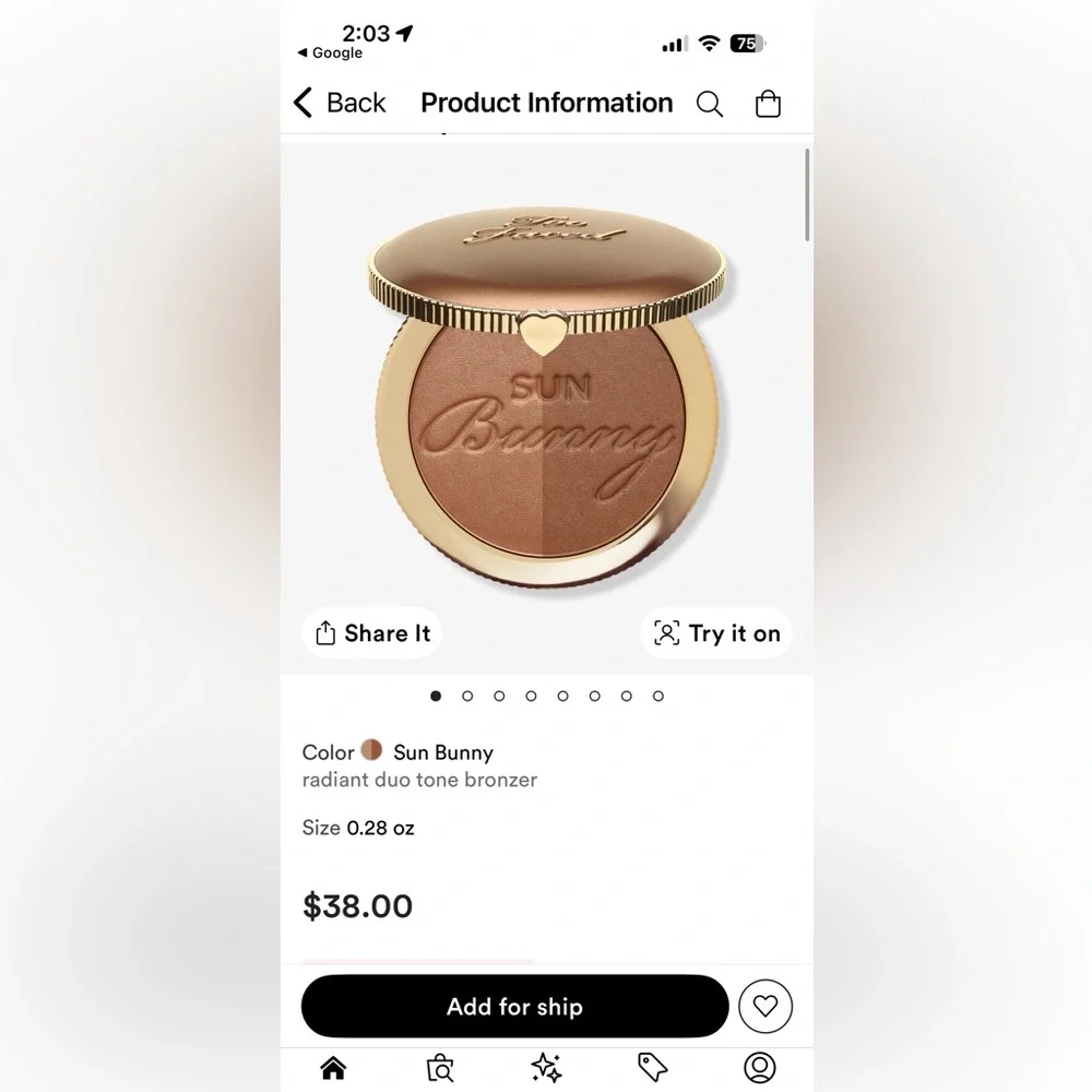 Too Faced this dual