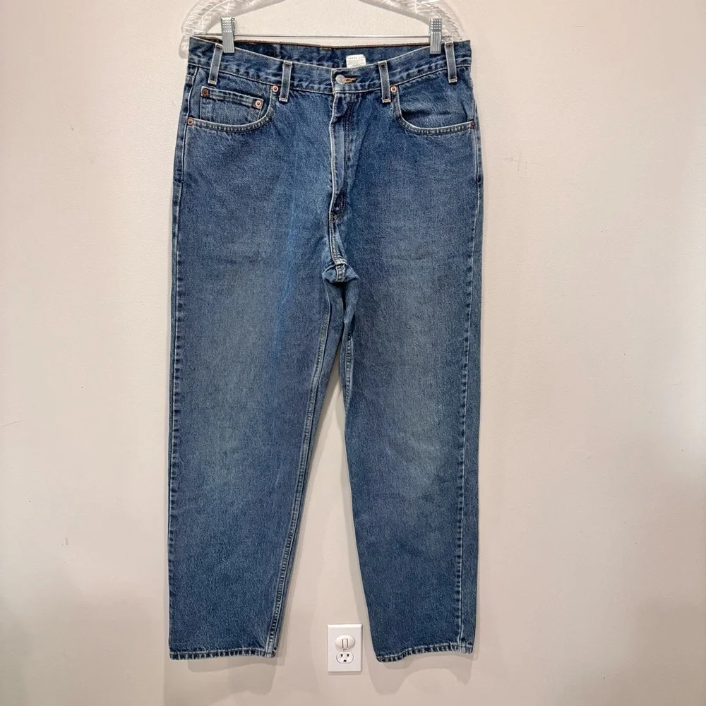 Vintage Levi’s 550 Relaxed Fit 1998 Cotton Jeans Men’s Size W36xL34