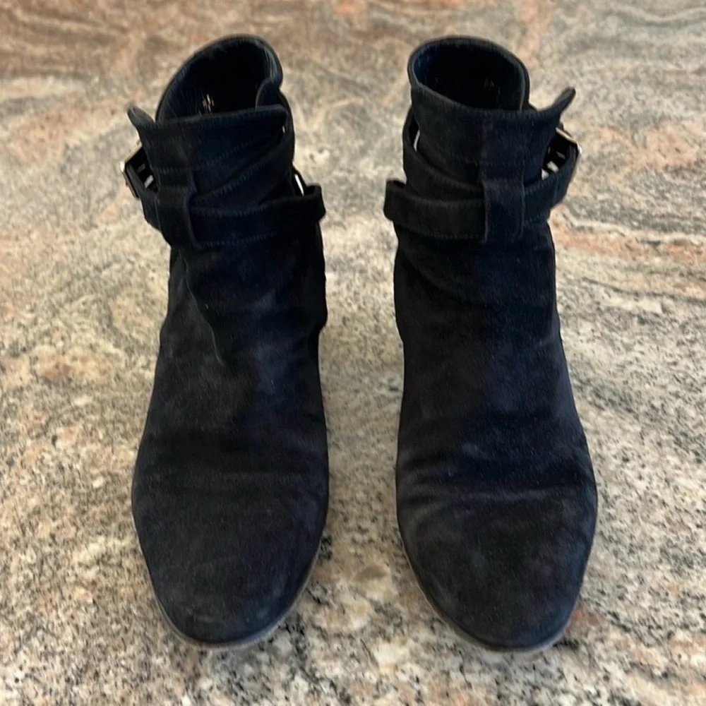Yves Saint Laurent designer suede