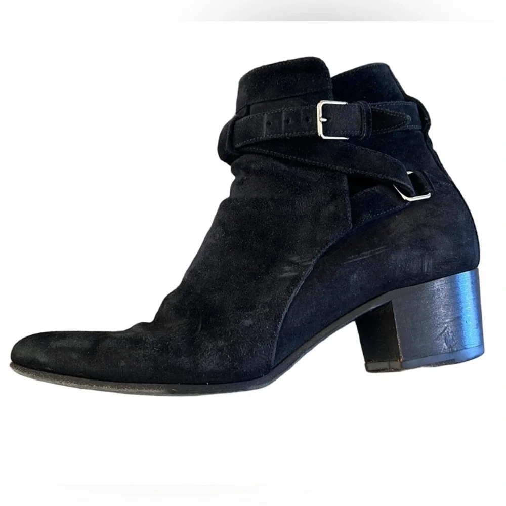 Yves Saint Laurent designer suede