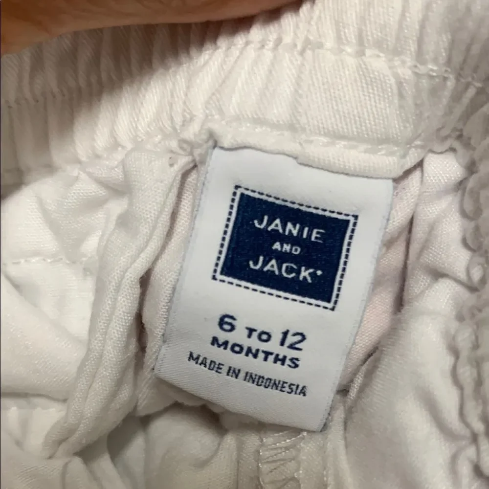 Janie and Jack white casual