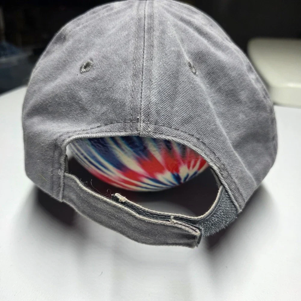Surf Style Treasure Island Florida Grey Dad Hat Baseball Cap Adjustable Strap‎
