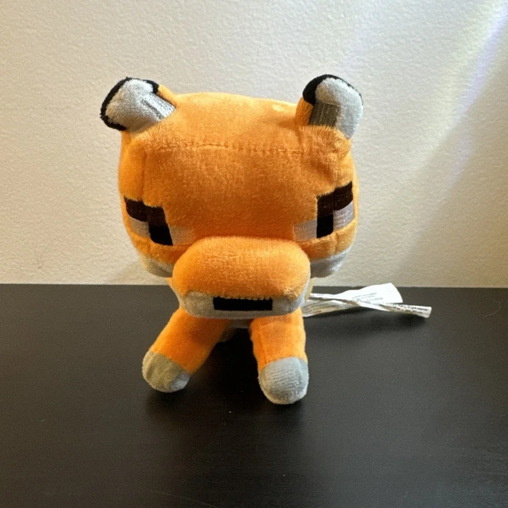 Minecraft Happy‎ Explorer Fox Plush