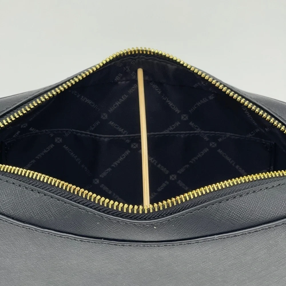 Michael Kors LG EW Crossbody Black Bag