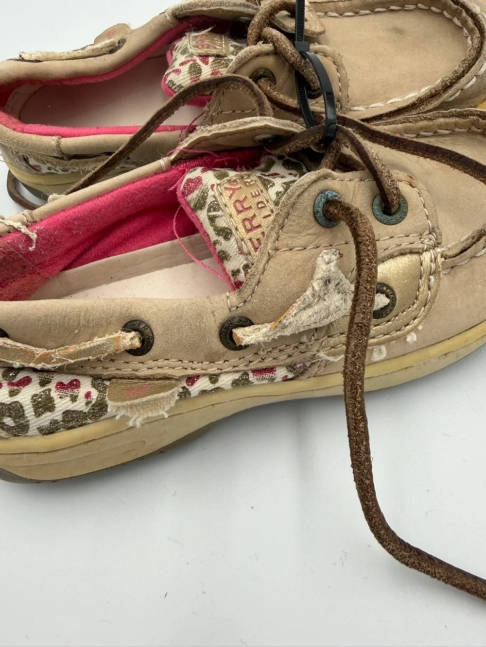 Sperry not worn