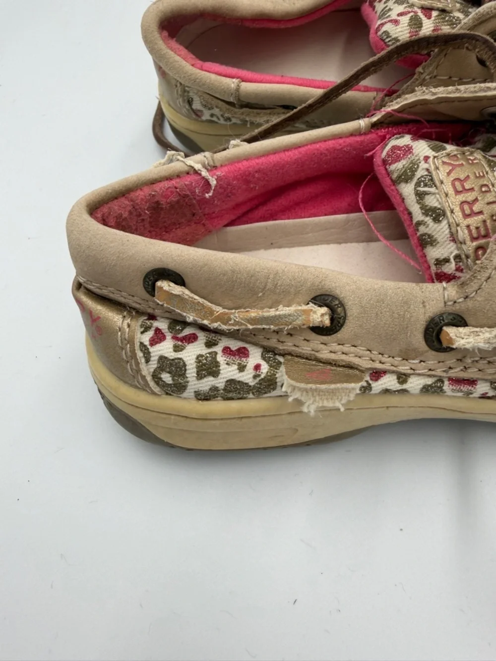 Sperry not worn