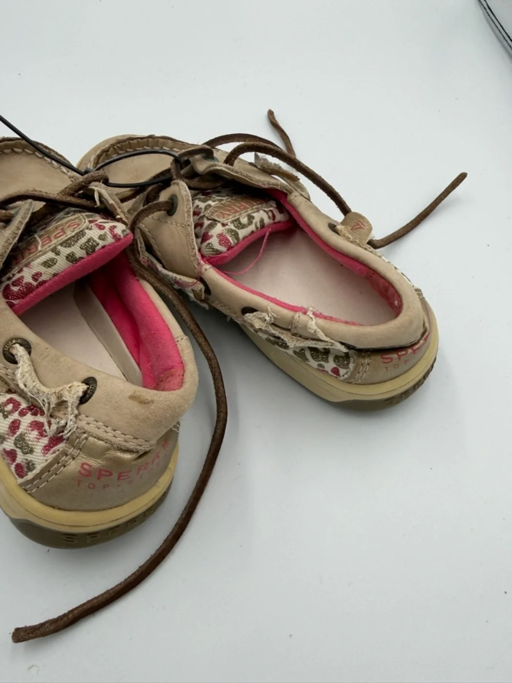 Sperry not worn
