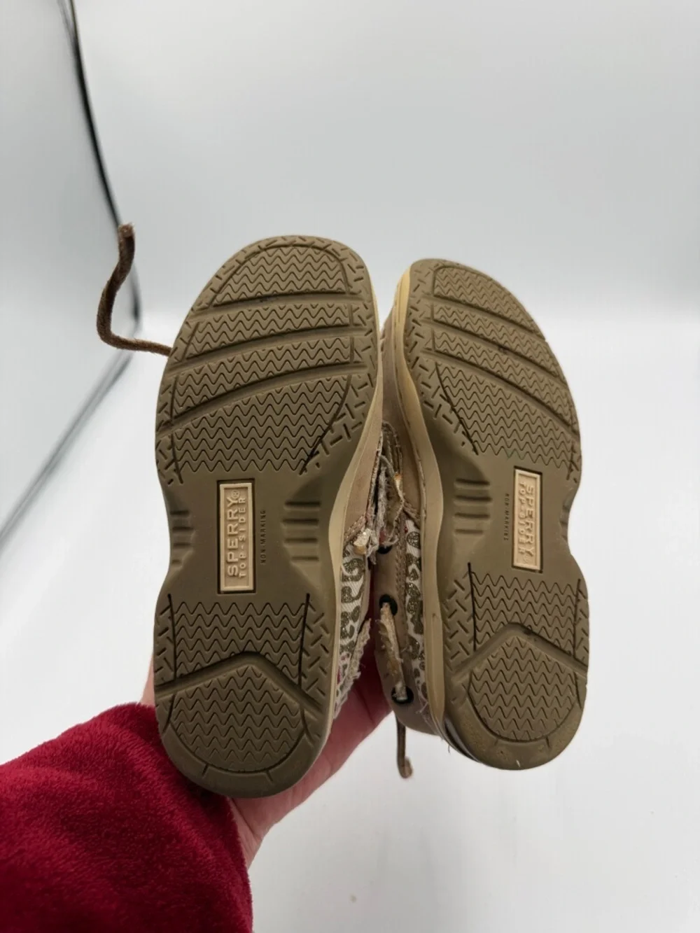 Sperry not worn