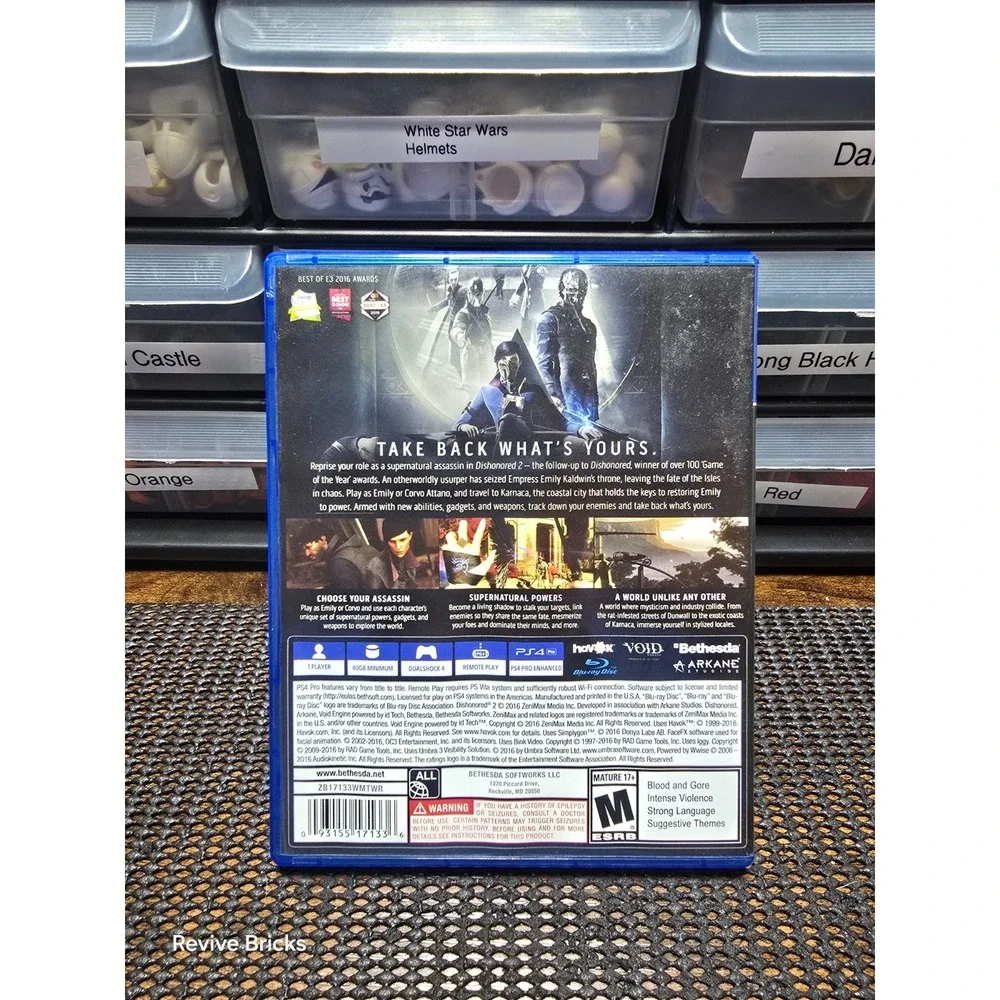 N/A dishonored sony