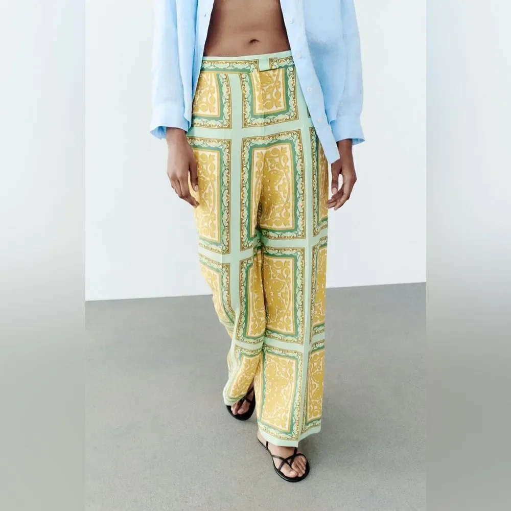Zara linen blend