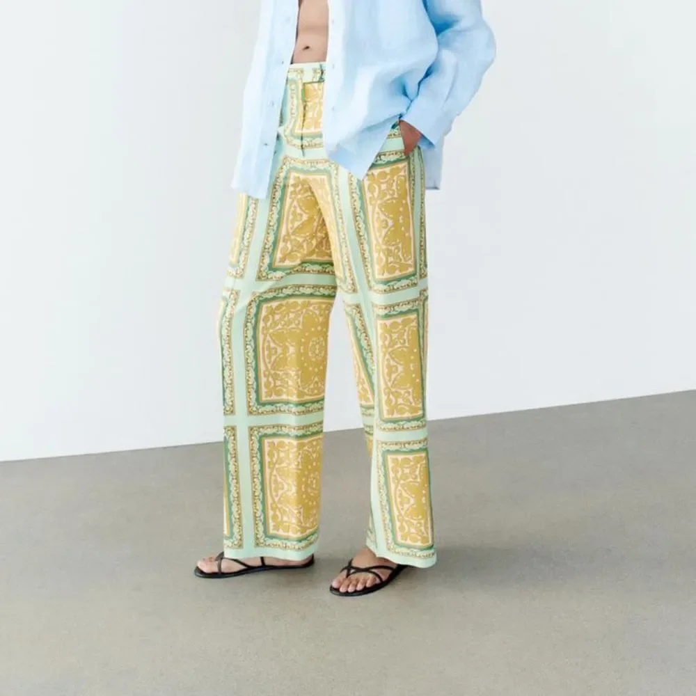 Zara linen blend