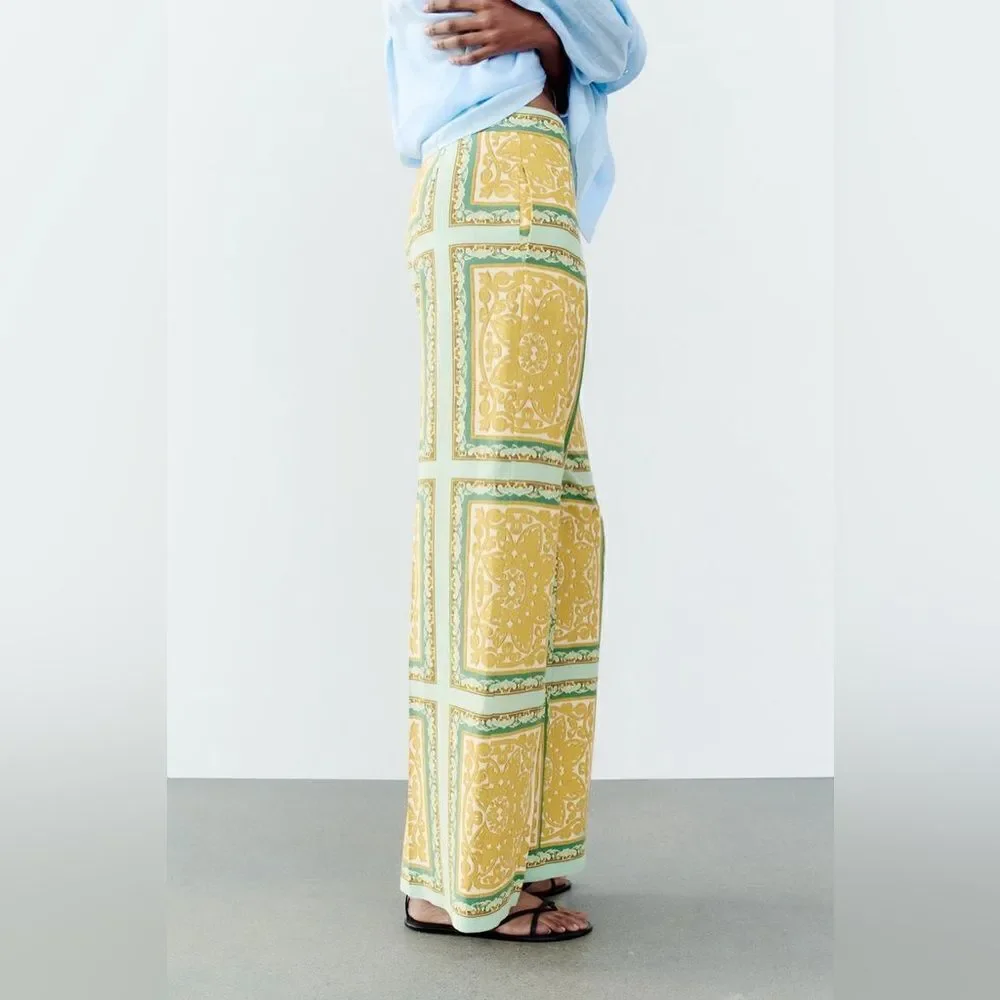 Zara linen blend