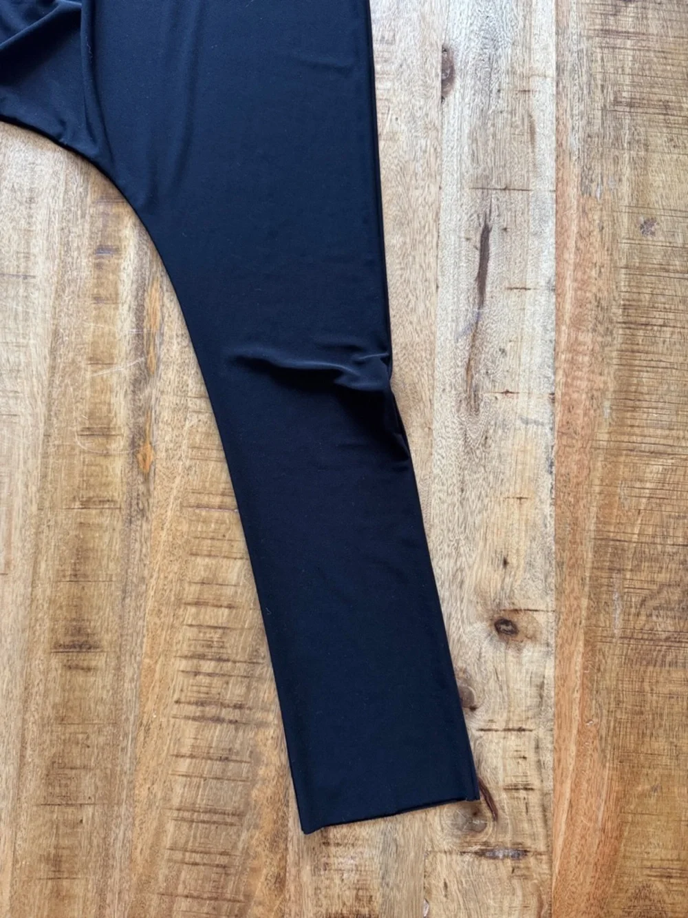 Norma Kamali Black Stretch dolman harem pants Leggings drop waist crotch NWT XS