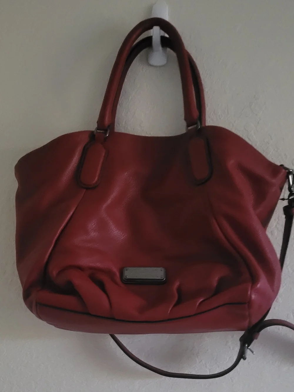 Marc by Marc Jacobs Standard Workwear Leather Shoulder Satchel. 15×12×4 NWOT.