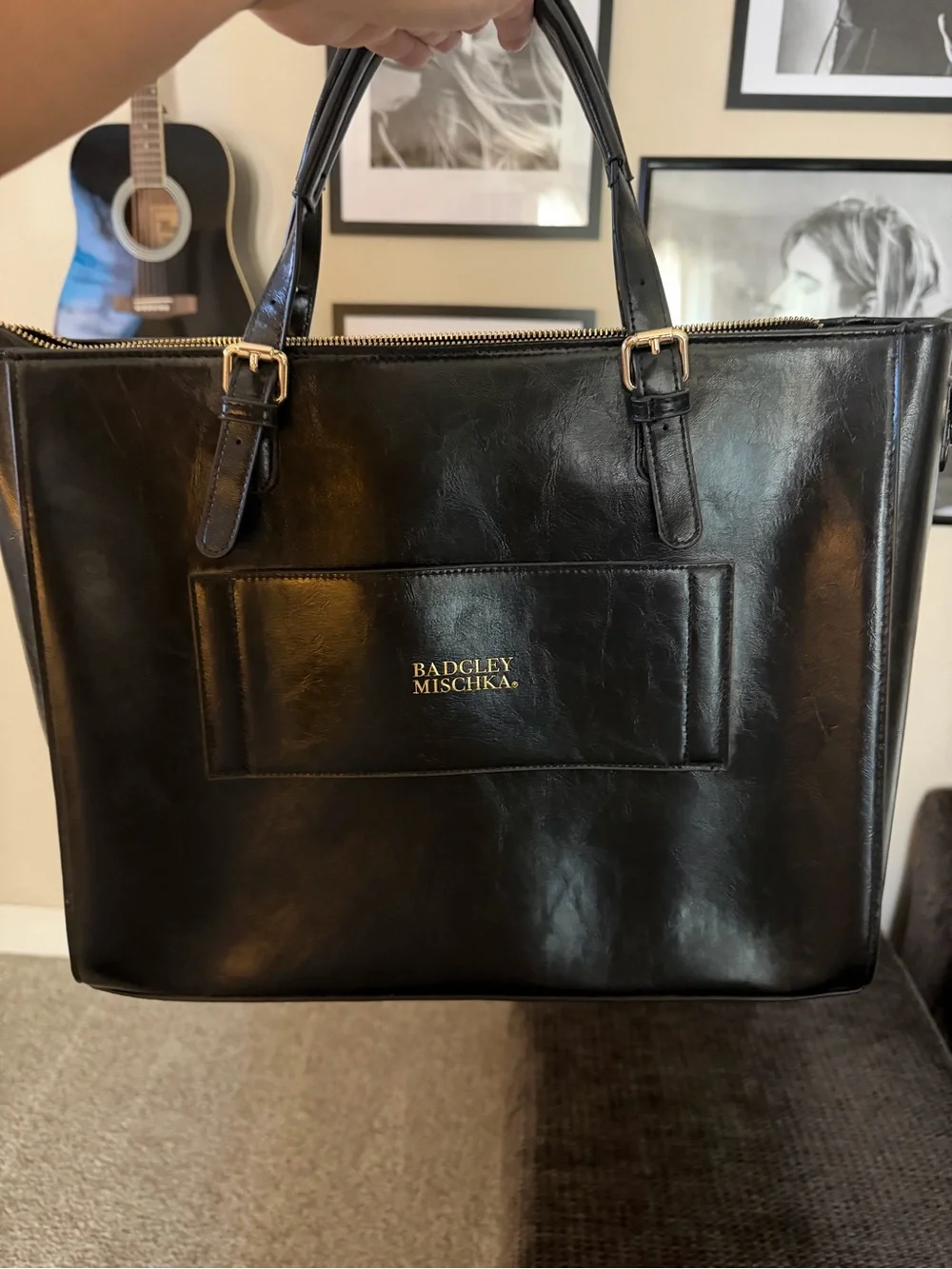 Badgley Mischka sleek black