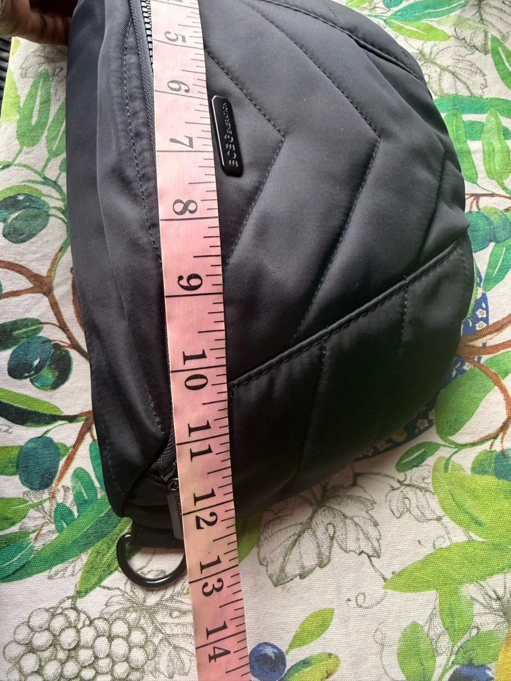 BCBG Black Interior Crossbody Bag