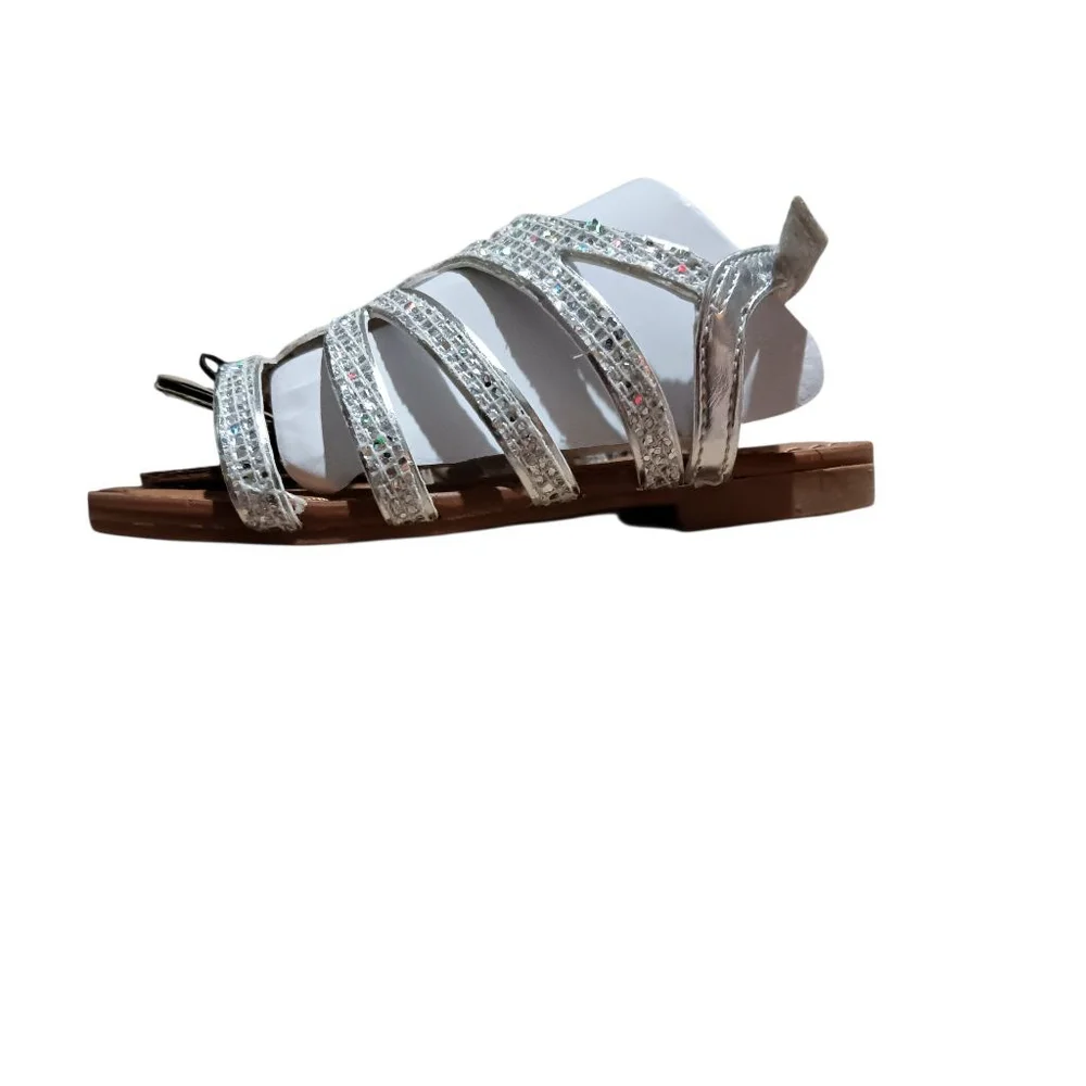 Dazzling Rhinestone Toddler Girls Sandles