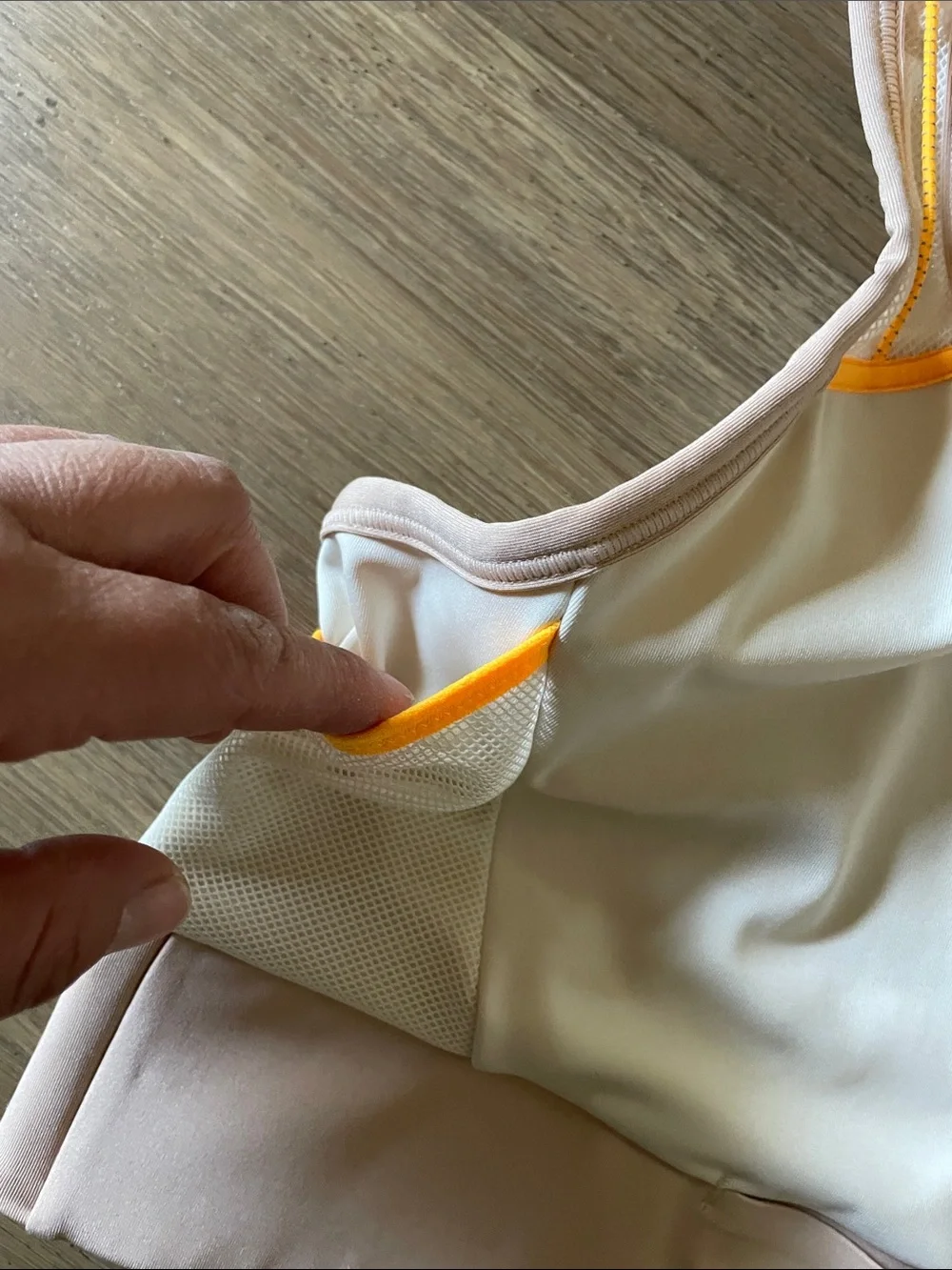 Nike hidden sweat lip