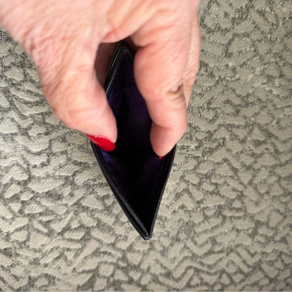 Paul Smith Classic Black Leather Card Holder