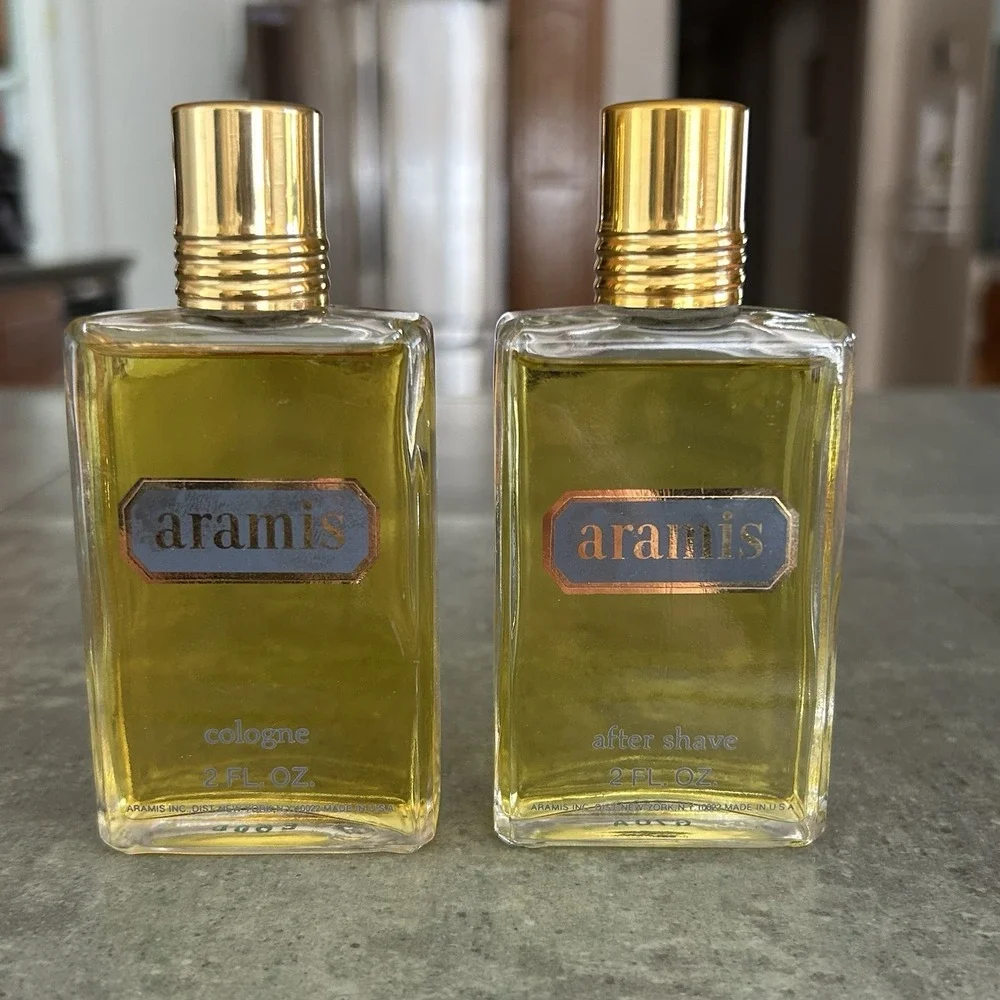 Vintage Aramis Cologne + Aftershave Splash Set 2 Fl Oz Each FRESH