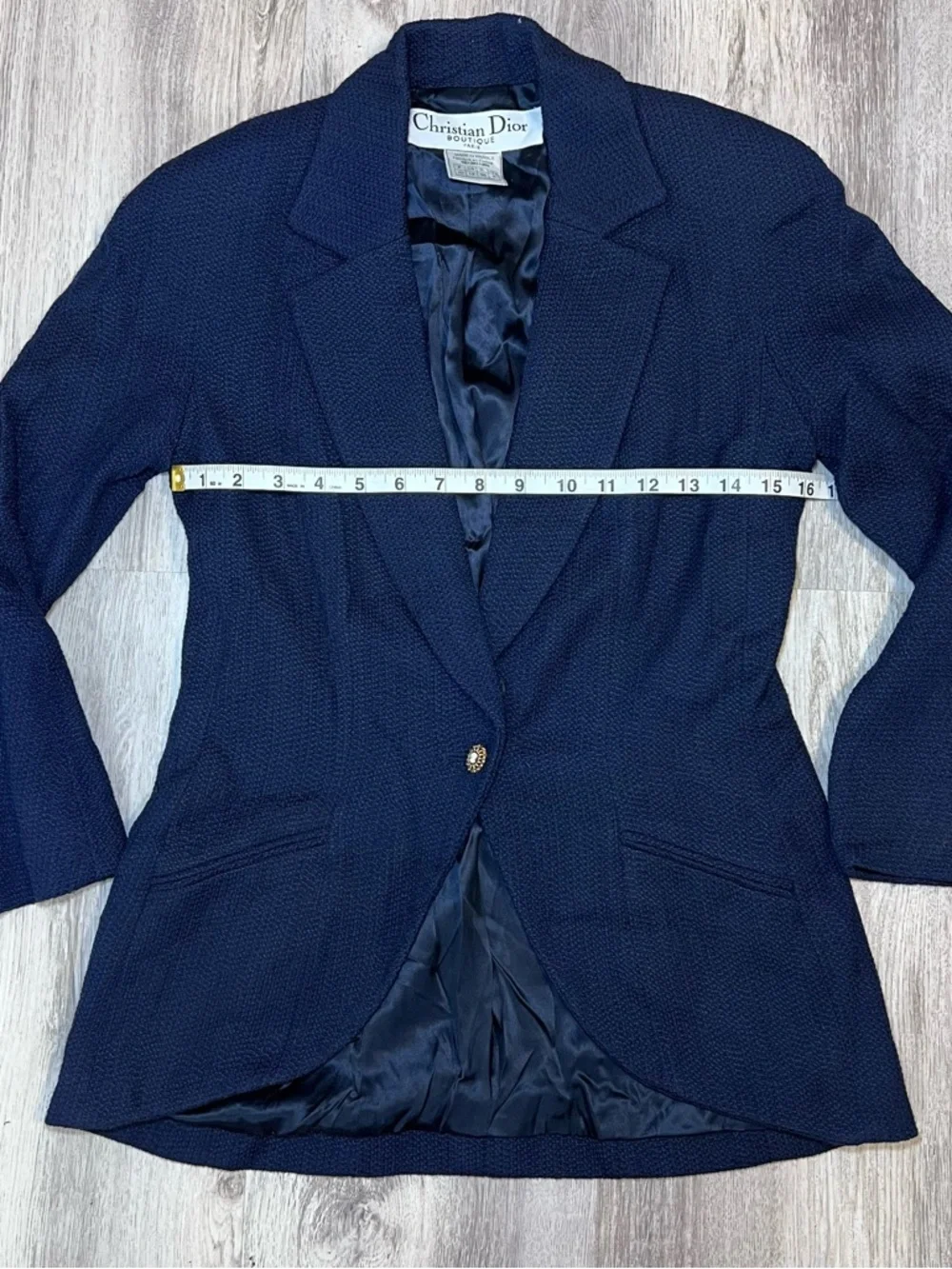 Dior classic blazer
