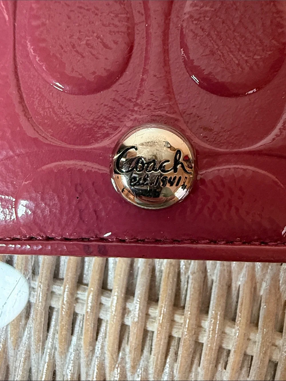 Coach mauve pink