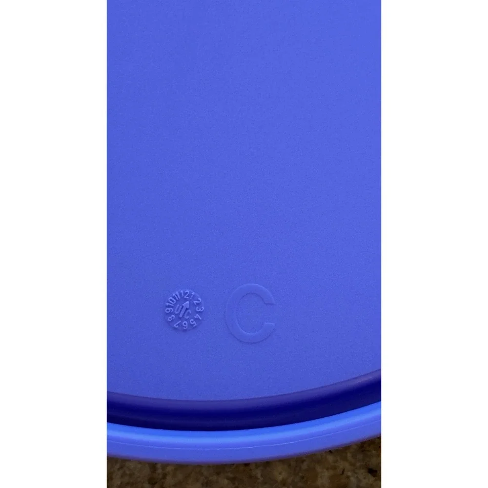 Tupperware Replacement Round Lid‎ Butterfly Tab Cereal Bowl 2541 Purple