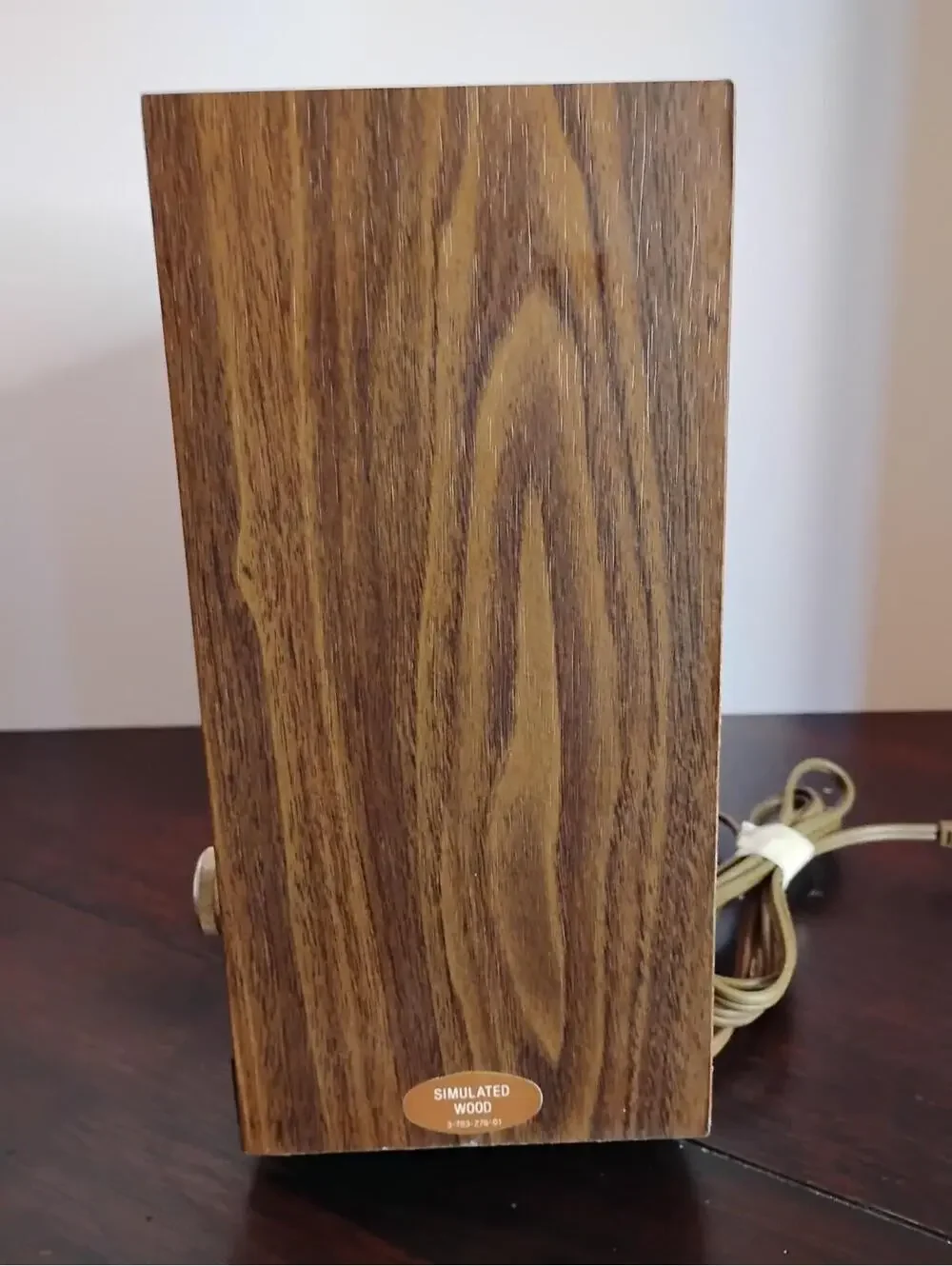 Sony vintage wooden