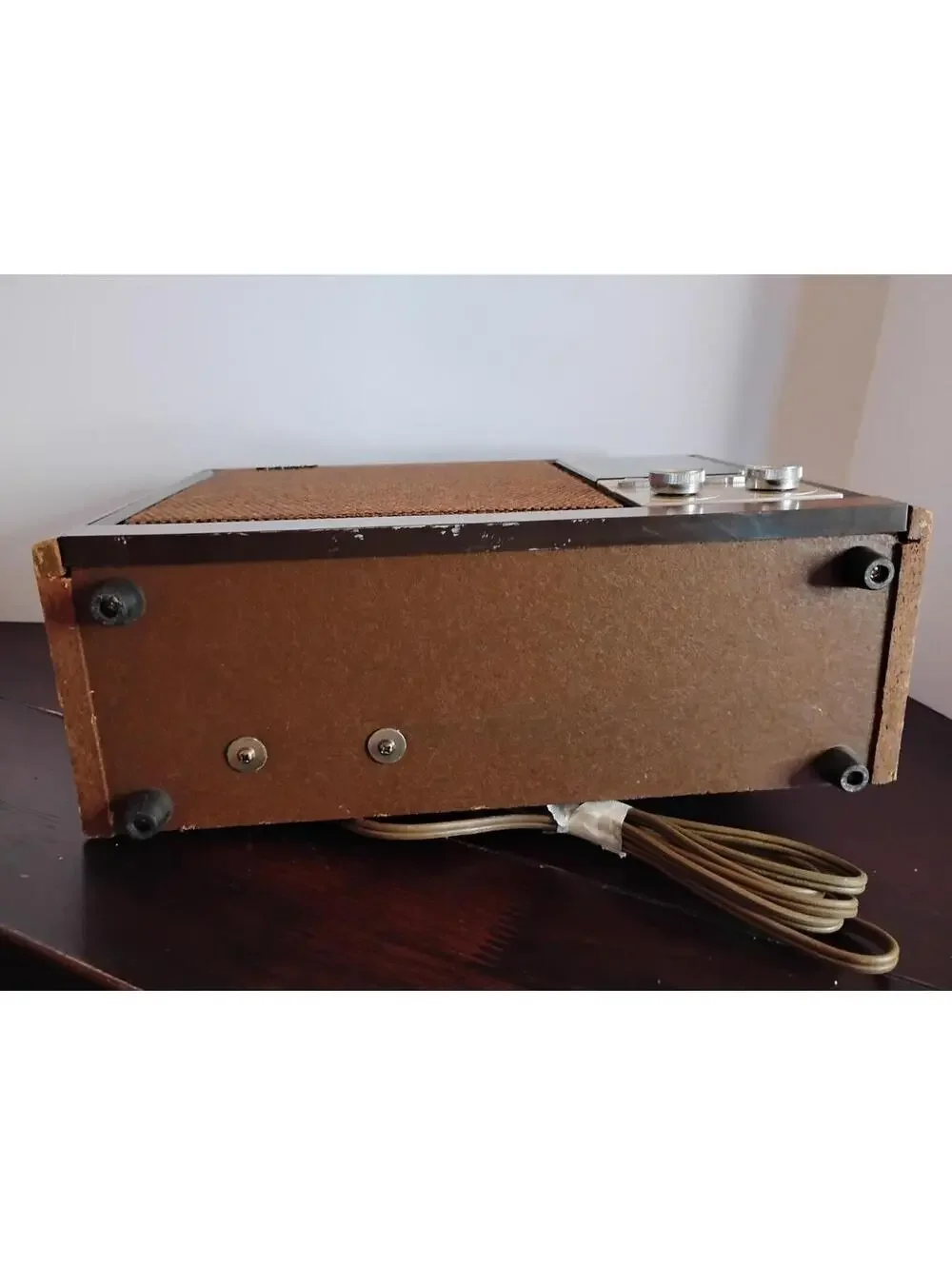 Sony vintage wooden