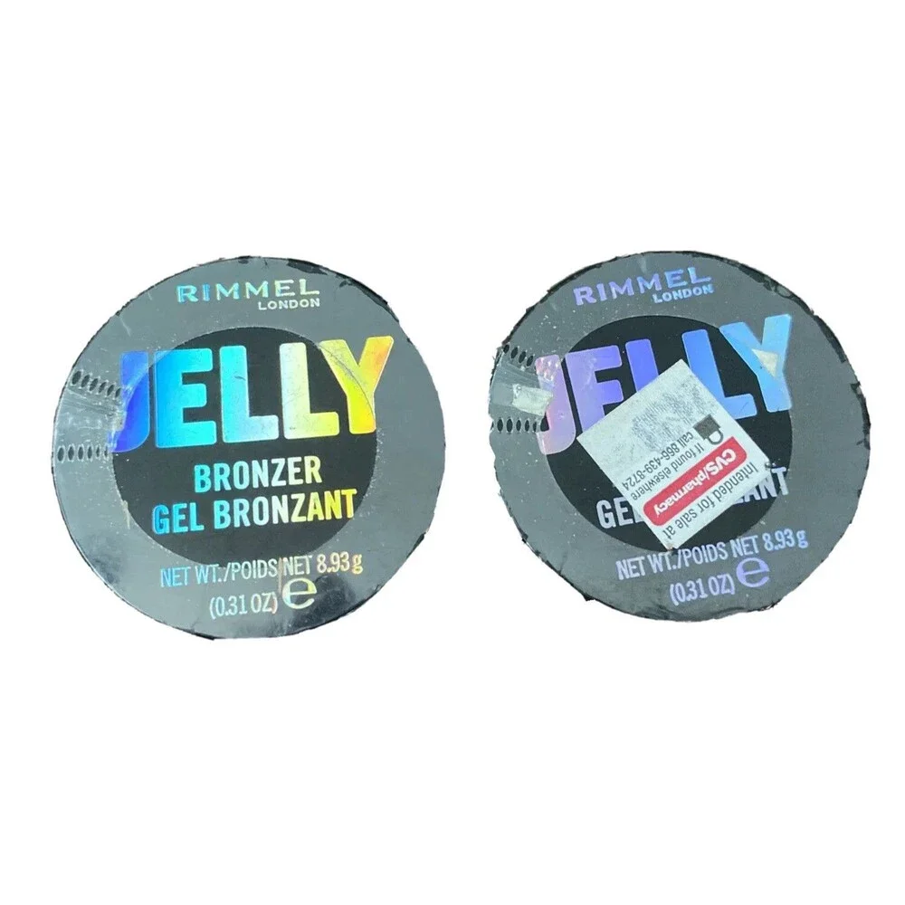 Rimmel Jelly Gel Bronzer Paradise (001) Glow Illuminate Lot of 2