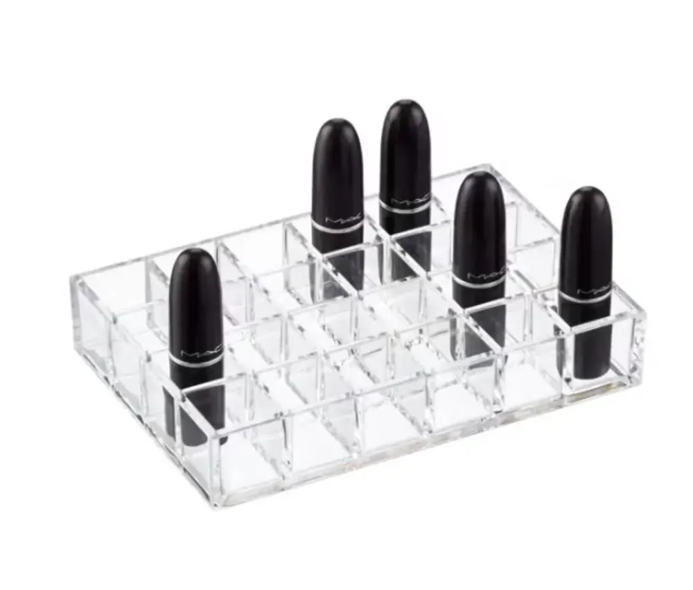The Container Store 24-Section Luxe Acrylic Lipstick Organizer