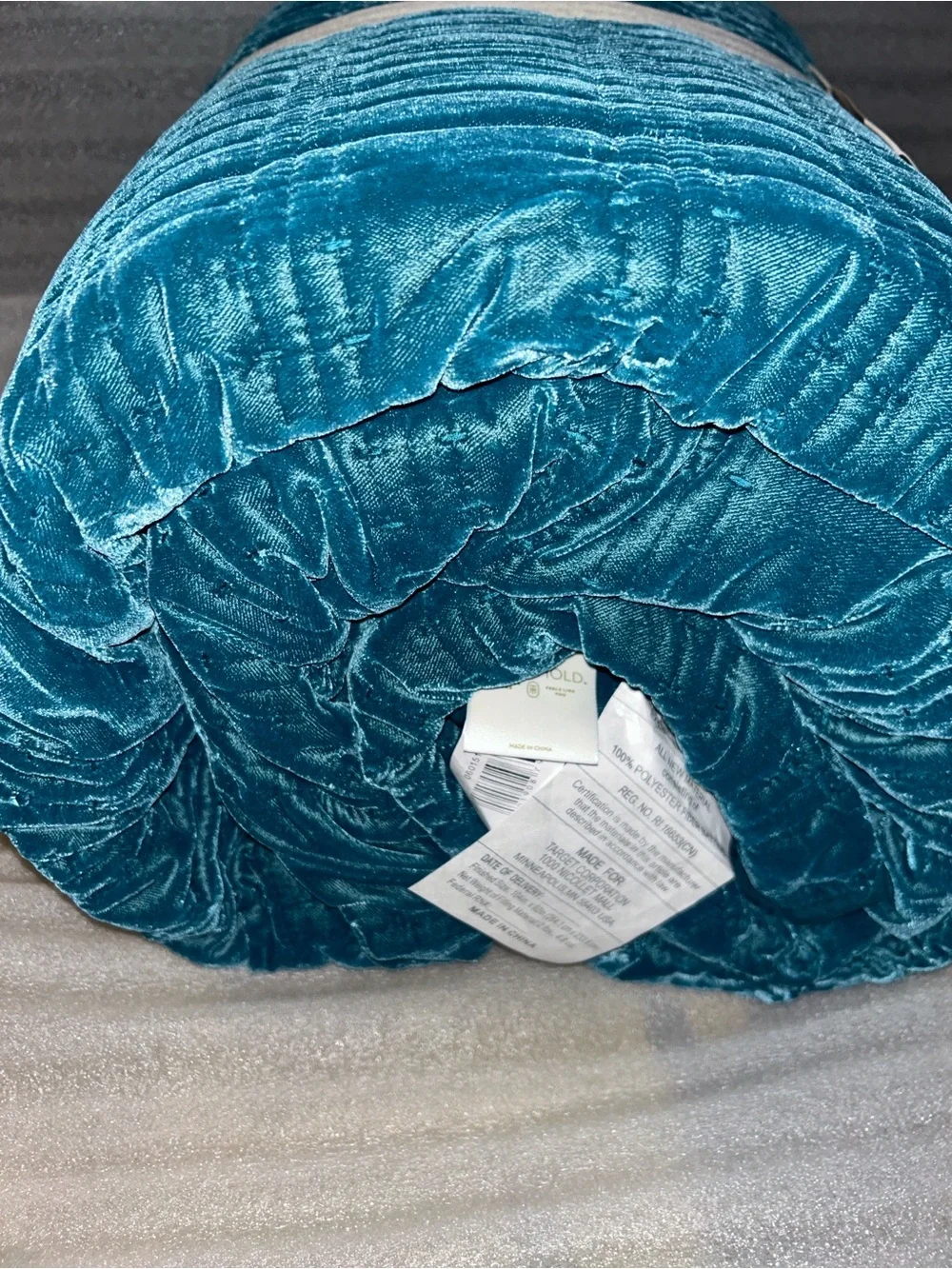 Threshold plush velvet
