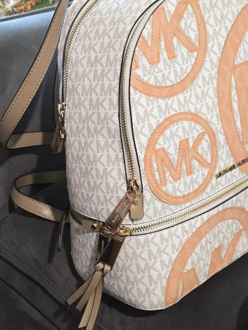 Michael Kors designer backpack