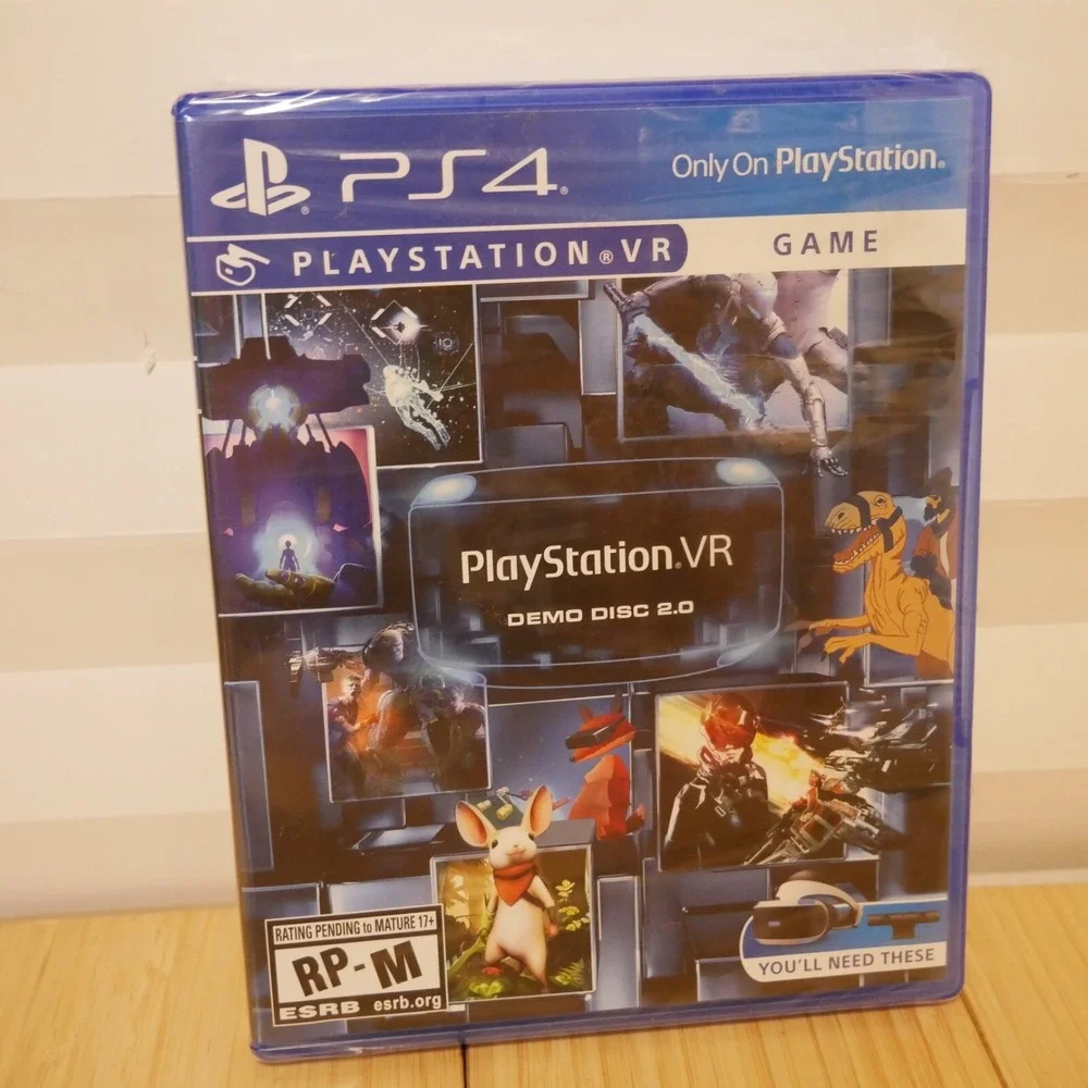 Playstation 4 VR Demo Disc 2.0 Sealed,‎ PS4, New
