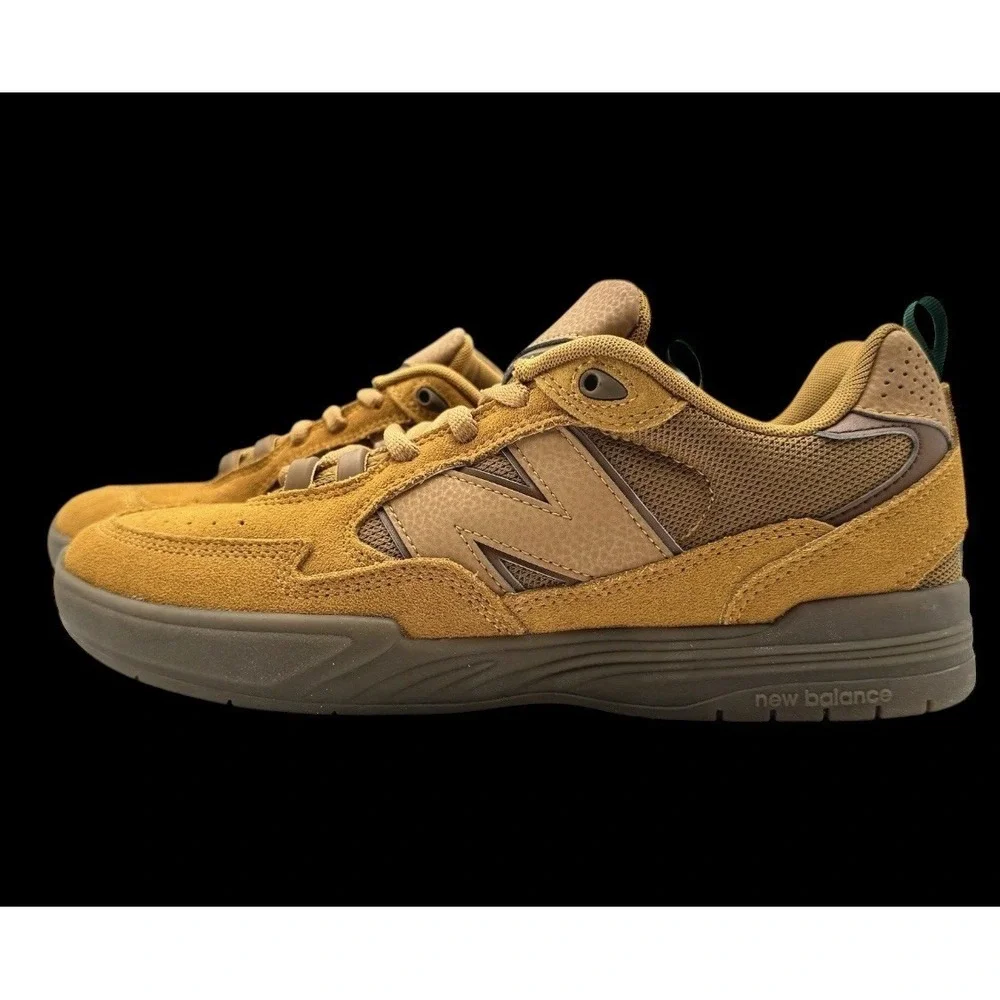 New Balance Numeric‎ 808 Tiago Lemos Skate Shoes Men's Size 9 NM808WHE Brown