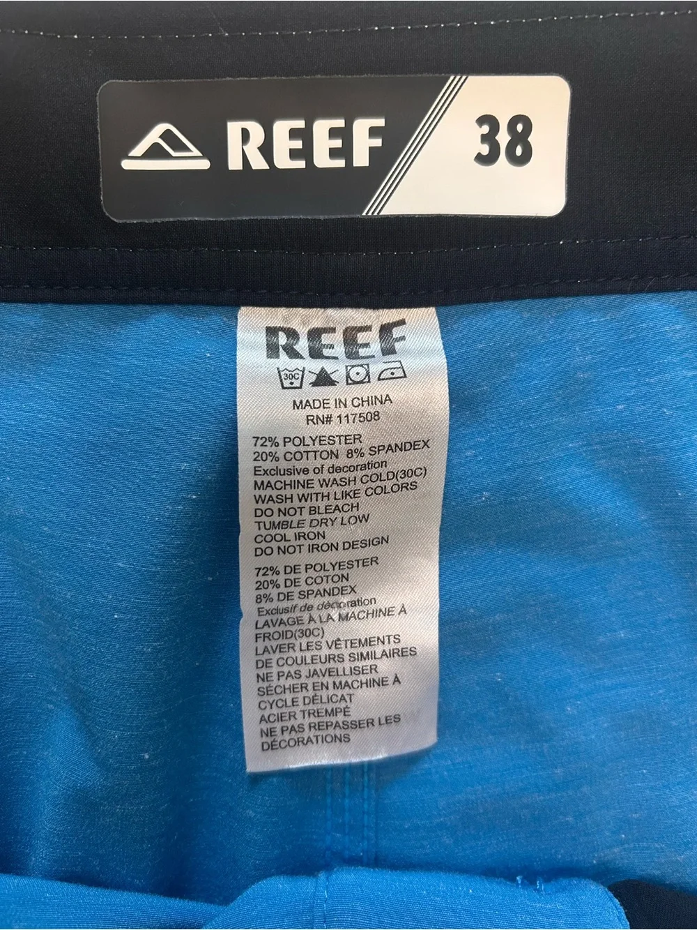 Reef hit beach