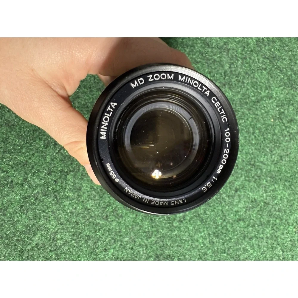 MD Zoom‎ Lens Minolta Celtic 1:5.6 f=100-200mm Untested