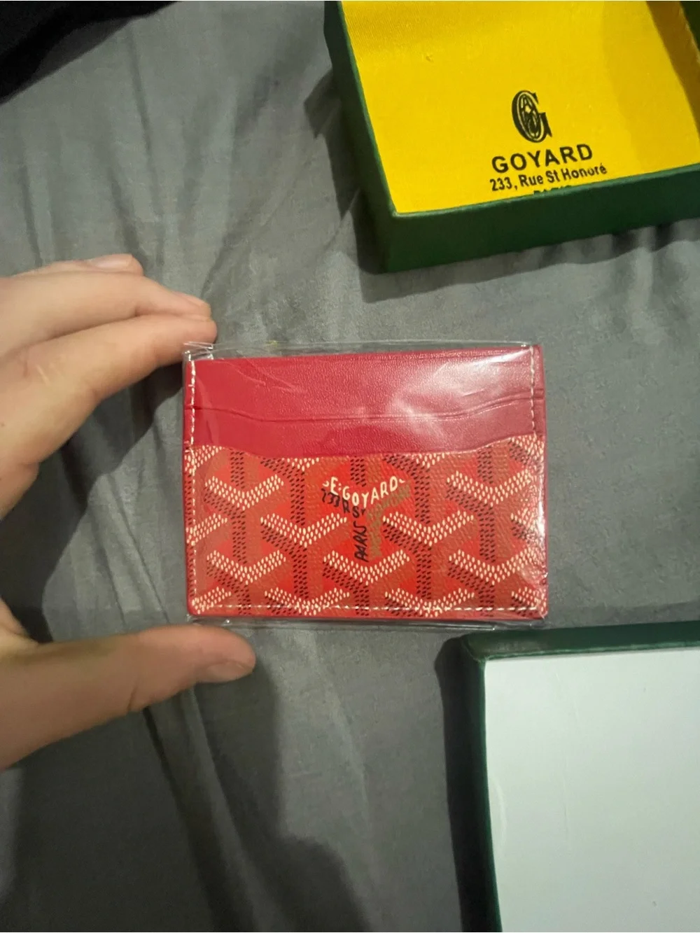 Goyard compact card