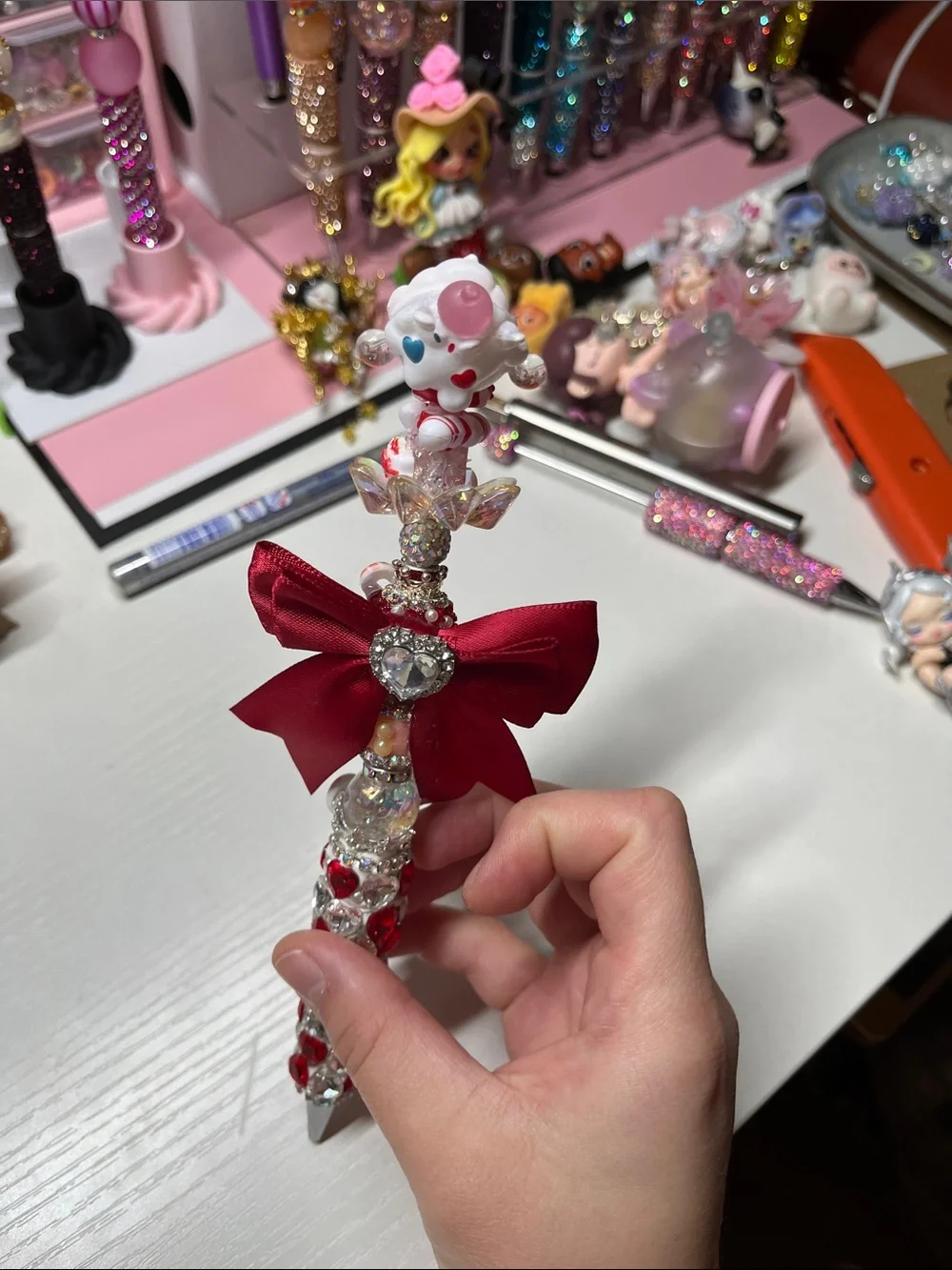 Handmade refill beaded pen